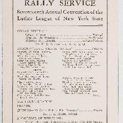 The Luther League Of New York State