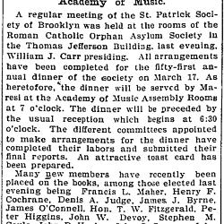 St. Patrick Society of Brooklyn