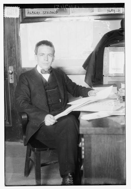 [Portrait of Albert Spalding]