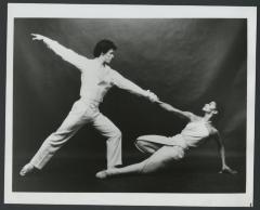 [Shelley Washington and John Carrafa in "Baker's Dozen" part of the Twyla Tharp Dance self-titled production during BAM Spring Series, 1987]
