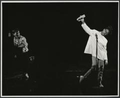 [Scene from "Danitra Vance & The Mell-O White Boys/Lunatune" during the Brooklyn Bridges the World Spring Series, 1987]