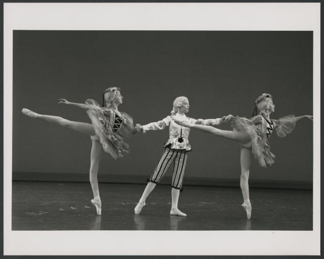 [Scene from the production "Vaganova Ballet Academy and stars of the Kirov Ballet" during BAM Spring Series, 1998]