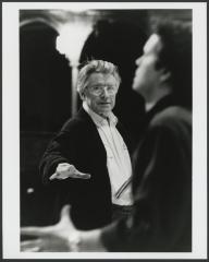 [Scene from the La Societa dell"opera Buffa production of "Falstaff" during BAM Spring Series, 1998]