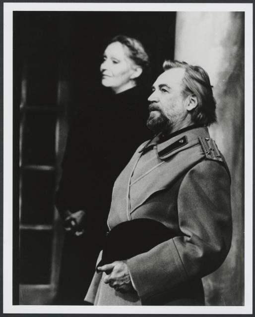 [Olga Barnet in a scene from the Moscow Art Theatre production of "Three Sisters" during BAM Spring Series, 1998]