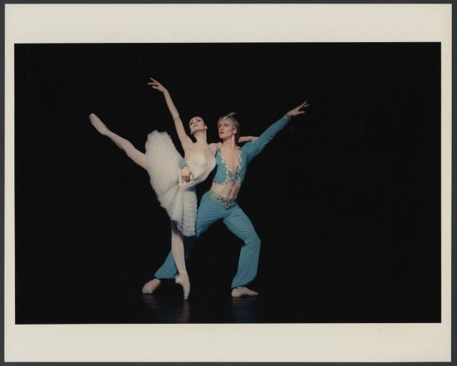 [Scene from the production "Vaganova Ballet Academy and stars of the Kirov Ballet" during BAM Spring Series, 1998]