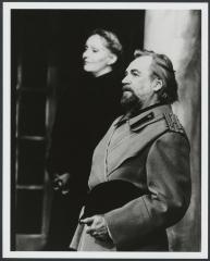 [Olga Barnet in a scene from the Moscow Art Theatre production of "Three Sisters" during BAM Spring Series, 1998]