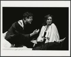 [Alex Jennings as Hamlet and Susannah York as Queen Gertrude in the Royal Shakespeare Company production "Hamlet" during BAM Spring Series, 1998]