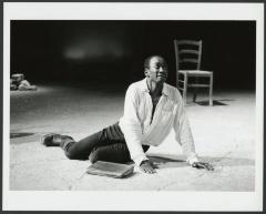 [Joseph Mydell in a scene from the Royal Shakespeare Company production of "Everyman" during BAM Spring Series, 1998]