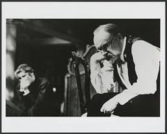 [Vera Sotnikova and Andrei Miagkov in a scene from the Moscow Art Theatre production of "Three Sisters" during BAM Spring Series, 1998]