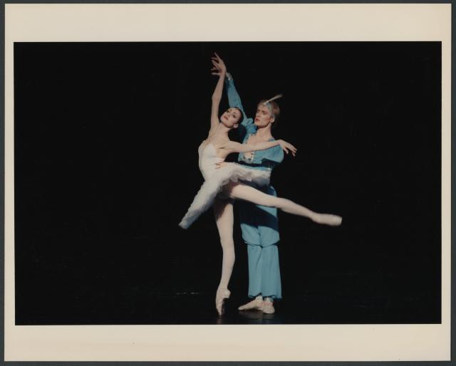 [Scene from the production "Vaganova Ballet Academy and stars of the Kirov Ballet" during BAM Spring Series, 1998]