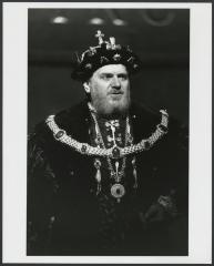 [Paul Jesson in a scene from the Royal Shakespeare Company production "Henry VIII" during BAM Spring Series, 1998]