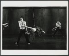 [Scene from the Meryl Tankard Australian Dance Theatre production "Furioso" during BAM Next Wave Festival, 1996]