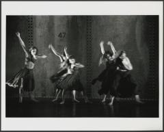 [Scene from the Meryl Tankard Australian Dance Theatre production "Furioso" during BAM Next Wave Festival, 1996]