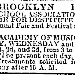 Brooklyn Industrial School Association and Home for Destitute Children