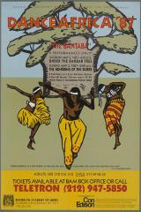 [Brochure for "DanceAfrica '87: Under the Baobab Tree/The Honoring of the Elders," 1987]