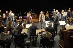 [Scene from the Clarion Orchestra/REBEL Baroque Orchestra production "St. Matthew Passion" during BAM Spring Series, 2009]