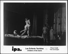 [Promotional image for the Philip Glass/Susan Marshall production of "Les Enfants Terribles: Children of the Game" during BAM Next Wave Festival, 1996]