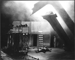 [Scene from the Rustaveli Theatre Company production "King Lear" during BAM Spring Series, 1990] 