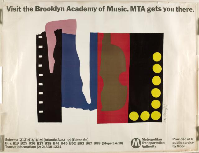 [MTA Poster for the Brooklyn Academy of Music, circa 1984]
