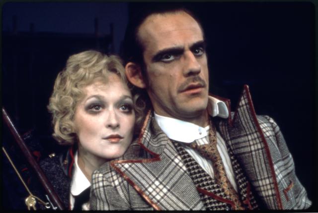 [Meryl Streep and Christopher Lloyd in the Chelsea Theater Center production "Happy End" during BAM Spring Series, 1977]