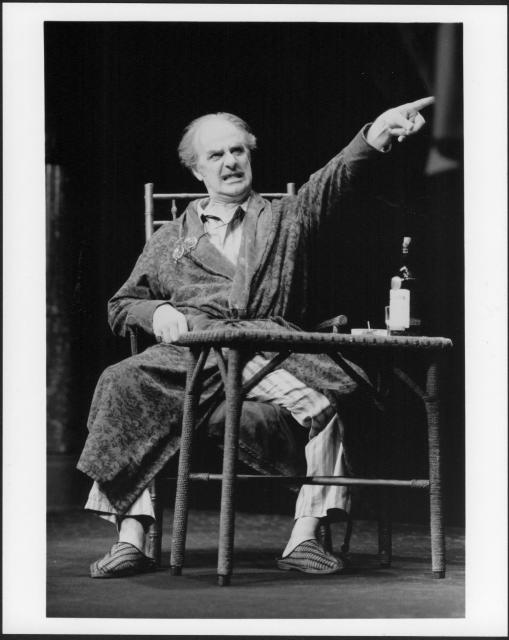 [Jarl Kulle in the Royal Dramatic Theatre of Sweden/Ingmar Bergman production of "Long Day's Journey Into Night" during BAM Spring Series, 1991]