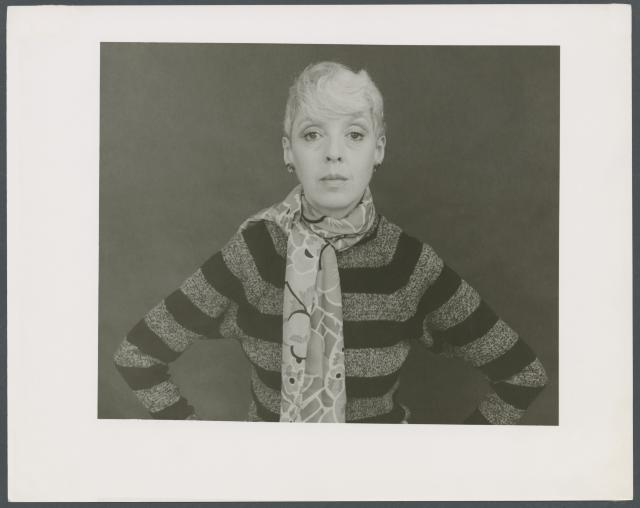 [Portrait of Valda Setterfield, 1982]