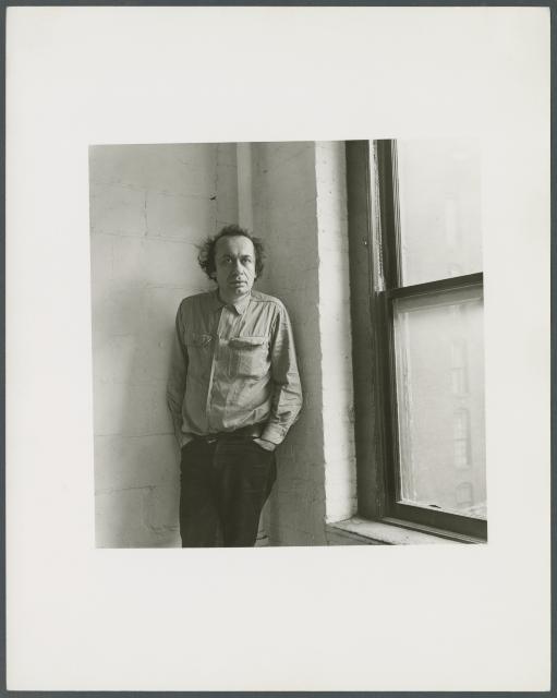 [Portrait of Vito Acconci, 1982]