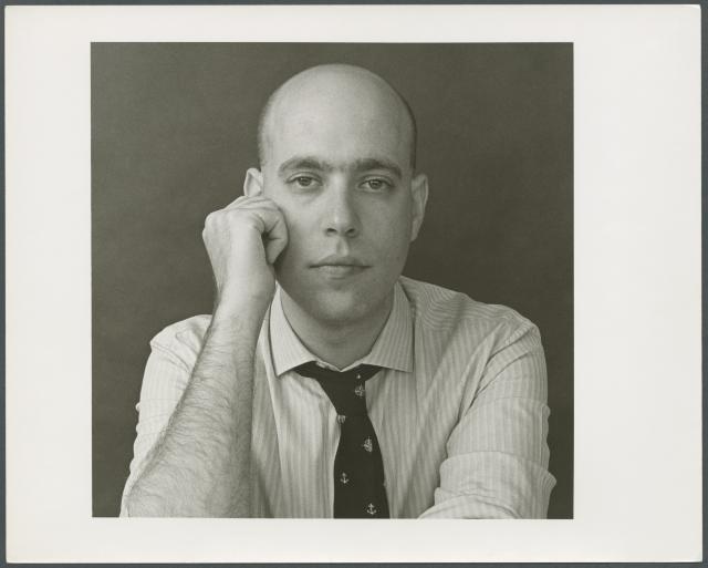 [Portrait of Peter Gordon, 1985]
