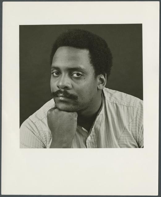 [Portrait of David Murray member of World Saxophone Quartet, 1985]