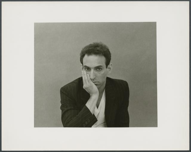 [Portrait of David Salle, 1985]