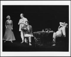 [Bibi Andersson, Jarl Kulle, Peter Stormare and Tommy Berggern, Alan Perrin in a scene 
in the Royal Dramatic Theatre of Sweden/Ingmar Bergman production "Long Day's Journey Into Night" during BAM Spring Series, 1991]