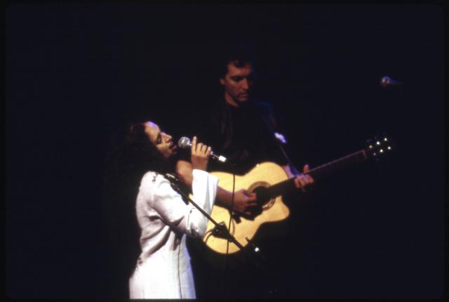 [Noa and Gil Dor performing in "Brooklyn Salutes Israel, featuring Noa" during BAM Spring Series, 1998]