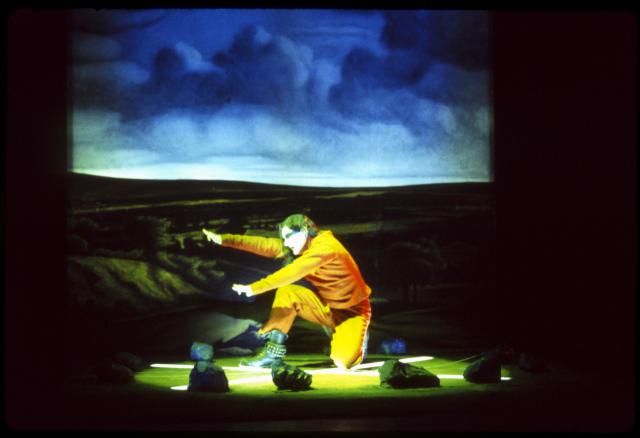 [Scene from the Thalia Theater production "The Black Rider" during BAM Next Wave Festival, 1993]