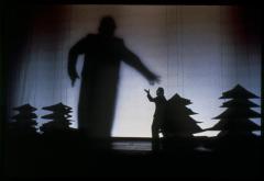 [Scene from the Thalia Theater production "The Black Rider" during BAM Next Wave Festival, 1993]