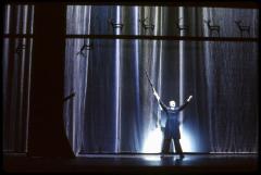 [Scene from the Thalia Theater production "The Black Rider" during BAM Next Wave Festival, 1993]