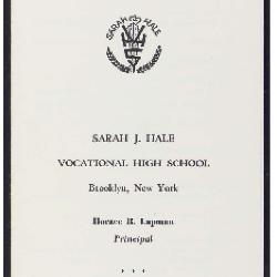 Sarah J. Hale Vocational High School