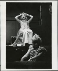 [Maureen Brennan as Cunegonde in the Chelsea Theater Center production of "Candide" during BAM Fall Series, 1973]