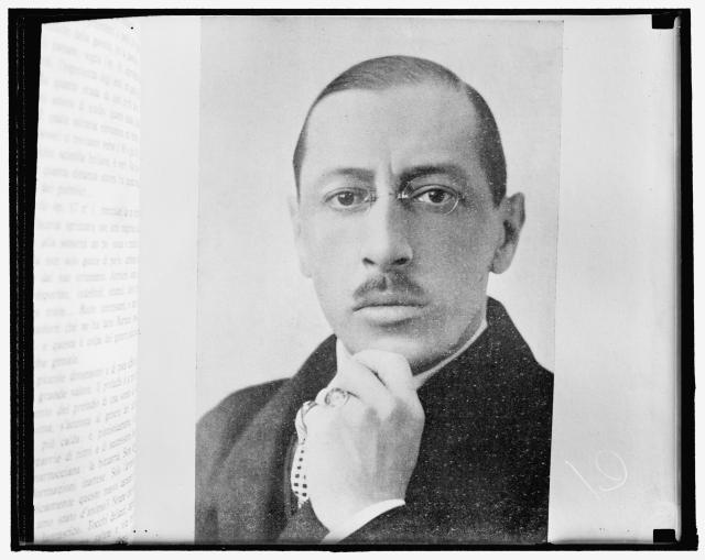 [Portrait of Igor Stravinsky]