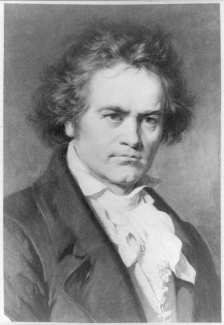 [Portrait of Ludwig van Beethoven]