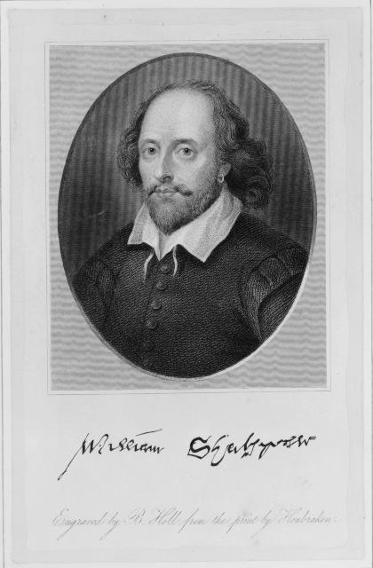 [Portrait of William Shakespeare] 