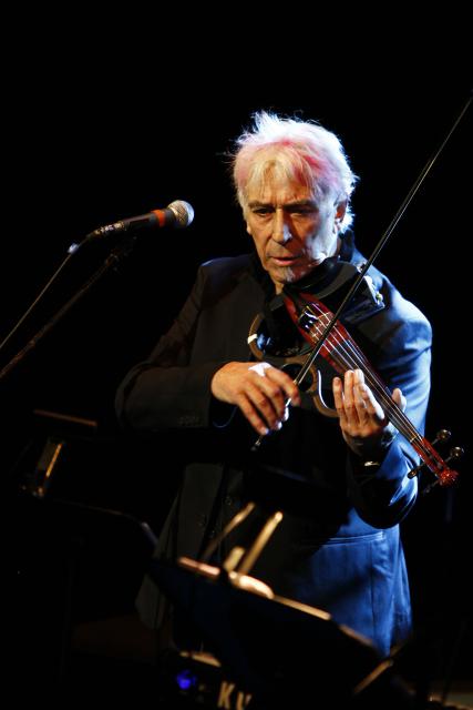 [John Cale in the Wordless Music Orchestra production "Paris 1919" during the BAM Next Wave Festival (Spring), 2013]