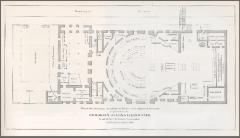 [Floorplan of Brooklyn Academy of Music, for Brooklyn Sanitary Fair, 1864]
