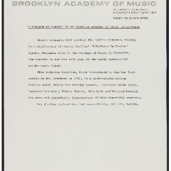 The Little Orchestra Society