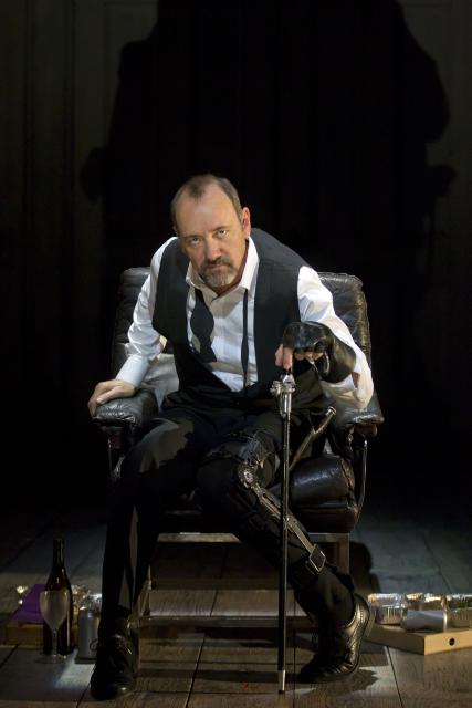 [Kevin Spacey as Richard III in the Bridge Project production "Richard III" during BAM Spring Series, 2012]
