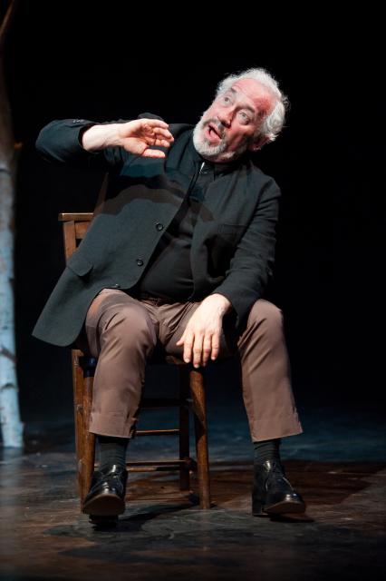 [Simon Callow in the Tom Cairns production "Being Shakespeare" during BAM Spring Series, 2012]