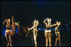 [Scene from "DanceAfrica 1998: African Roots in American Soil: Male Rites of Passage" during BAM Spring Series, 1998]