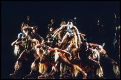 [Scene from "DanceAfrica 1998: African Roots in American Soil: Male Rites of Passage" during BAM Spring Series, 1998]