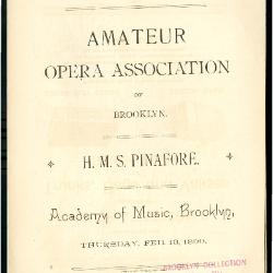 The Brooklyn Amateur Opera Association