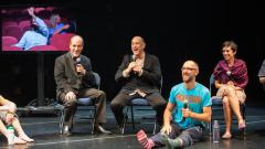 [DanceMotion USA℠: David Dorfman Dance/Korhan Basaran Company, August 14-16, 2014]