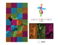[Brochure for DanceMotion USA℠ Season 4, 2014]